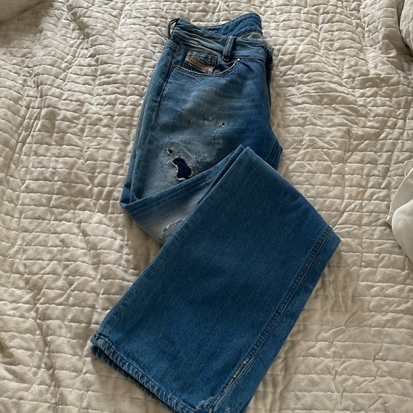 DIESEL Italian Made Vintage NWOT WOMENS JEANS BOOTCUT Style LOUVELY size 29x34 - Picture 2 of 9